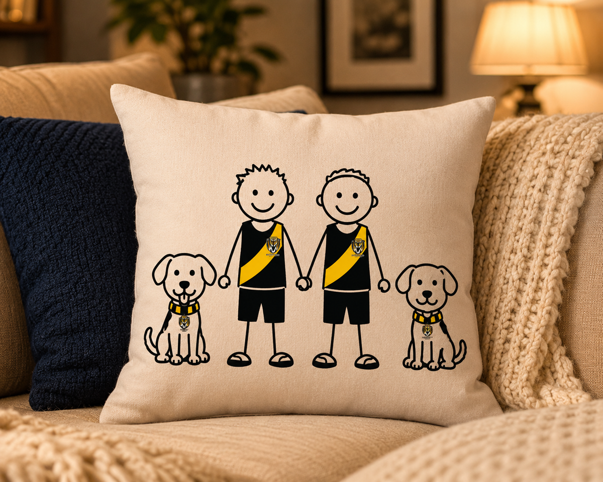 Custom Fan Family Cushion