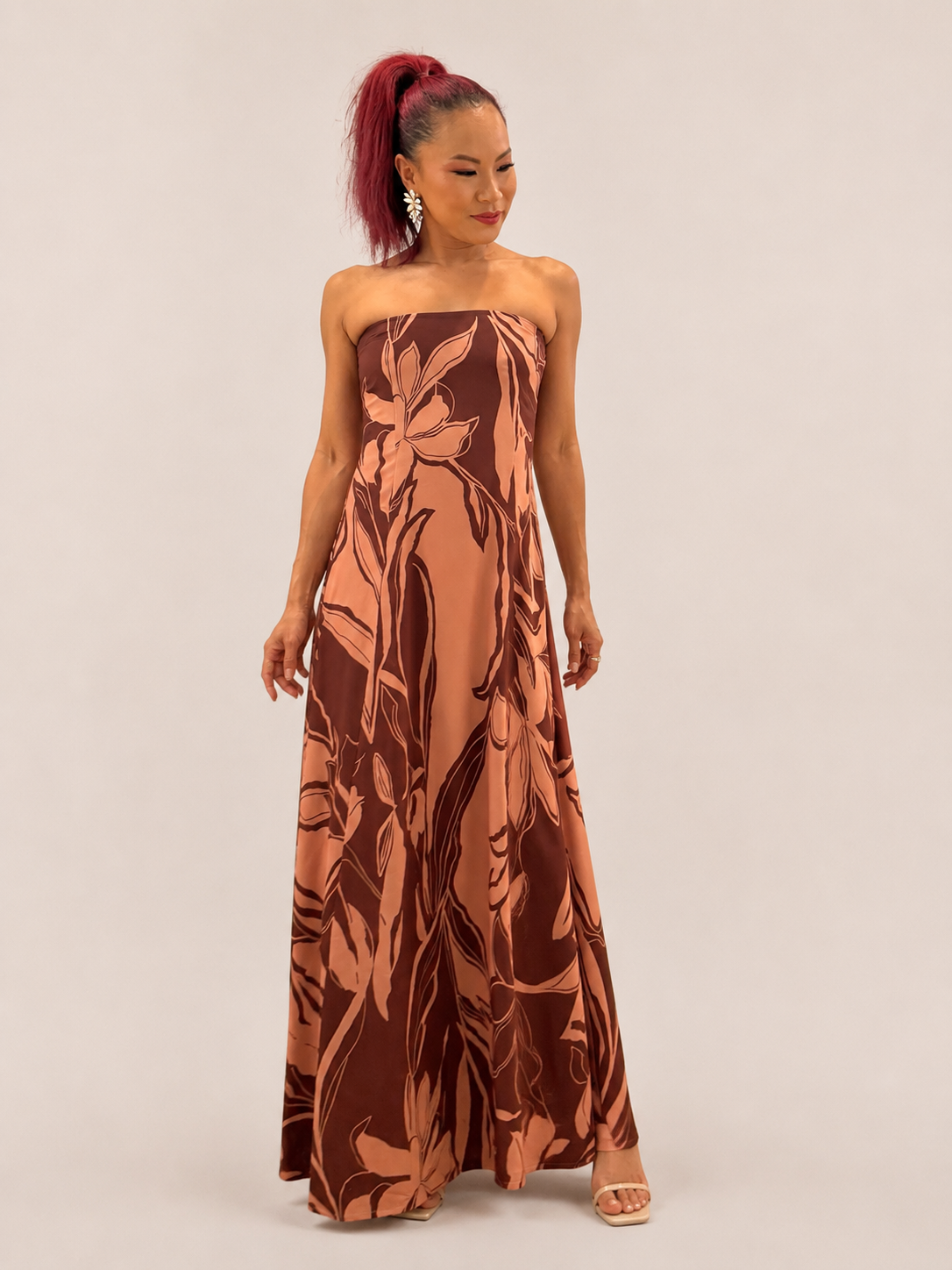 Mocha Ivy Strapless