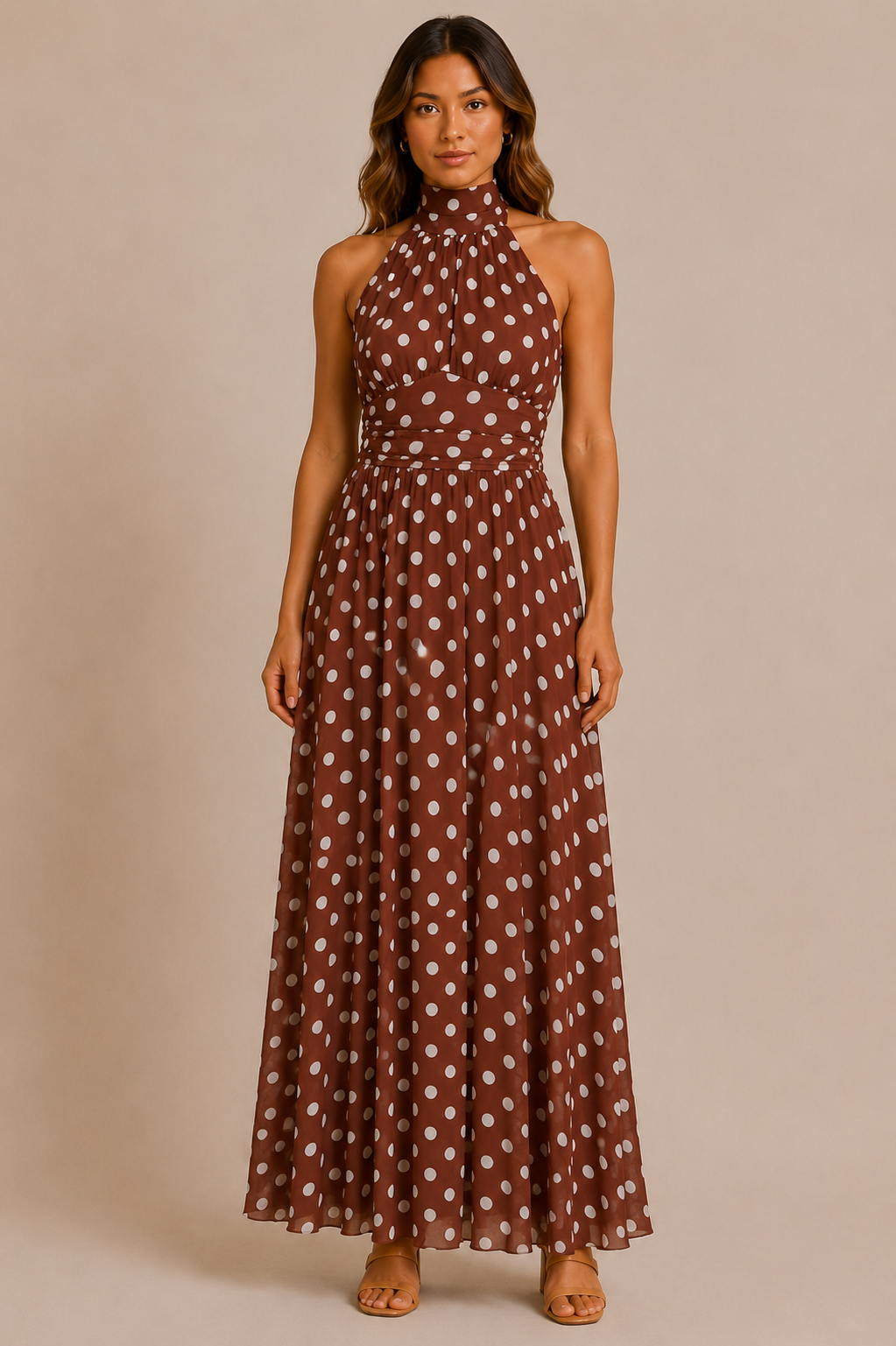 Sienna Chocolate Halter